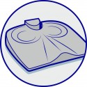 Ортопедическая подушка для сидения с эффектом памяти (арт.J2511)