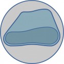Ортопедическая подушка для взрослых с эффектом памяти ОП-04 (арт.J2504)