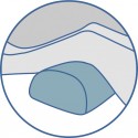 Ортопедическая подушка для шеи и ног (арт.J2522)