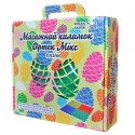 Коврик массажный Пазлы Микс 6 элементов