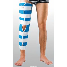 Жесткая шина для ноги с 4-мя металлическими ребрами жесткости ТУТОР-Н (цена зависит от размера)