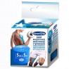 Кінезіо тейп ТМ "Білосніжка", 5см*5м синій