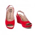 Босоніжки жіночі VESUVIO RED 505, Mubb Код: 23583