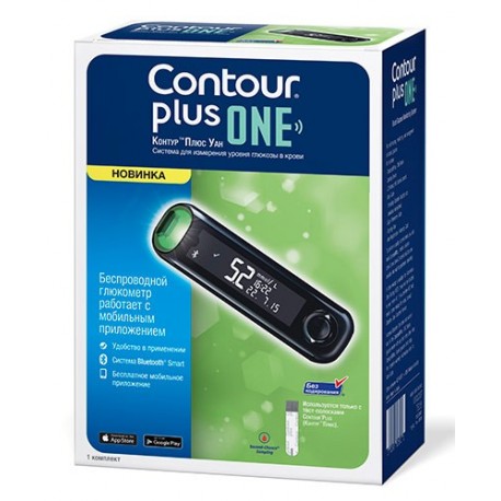 Глюкометр Контур Плюс Уан (Contour Plus One)