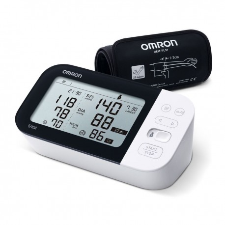 Автоматический тонометр Omron М7 Intelli IT с уникальной манжетой Intelli Wrap