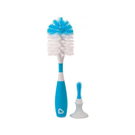 Йоржик для чищення пляшок (Bristle Bottle Brush) блакитний