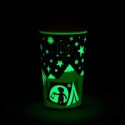 Пляшка непроливна "Miracle 360 Glow" 266мл.(жовта)