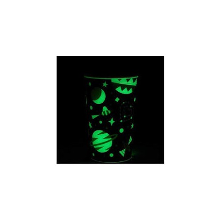 Пляшка непроливна "Miracle 360 Glow" 266мл.(червона)