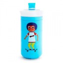 Пляшка непроливна "Sippy Twisty" 266мл. кол. блакитний