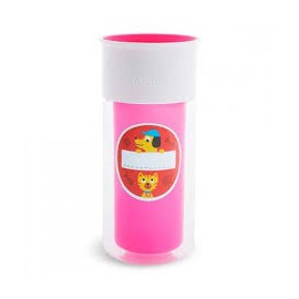 Пляшка непроливна "Miracle 360 Insulated" 266мл.(рожева)