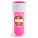 Пляшка непроливна "Miracle 360 Insulated" 266мл.(рожева)