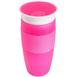 Чашка непроливна "Miracle 360 Sippy", 414 мл(рожева)