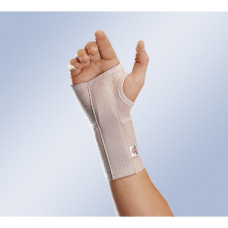 Короткий открытый лучезапястный бандаж с шиной MF-50, Orliman (Испания) Код: 8353