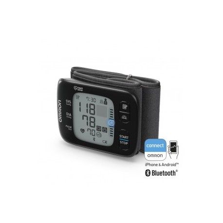 OMRON RS7 Intelli IT (HEM-6232T-E) - передача данных через смартфон