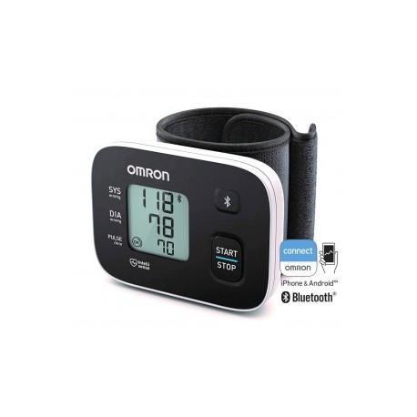 OMRON RS3 Intelli IT (HEM-6161T-E) - передача данных через смартфон