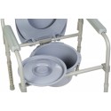 Стілець туалетний складаний сталевий арт.12627