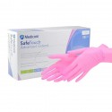 Нитриловые перчатки розовые 4г/м² (100шт/уп) Медиком SafeTouch® Extend Pink