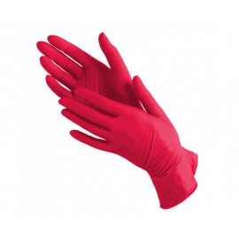 Нитриловые перчатки Medicom SafeTouch Advanced Red (красные), 100 шт