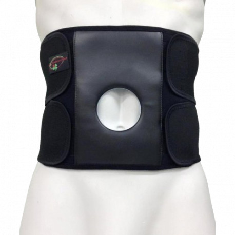 Бандаж для спини та м'язів черевної стінки з отвором під стому Стронг