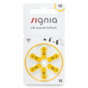 БАТАРЕЙКИ ДЛЯ СЛУХОВЫХ АППАРАТОВ SIGNIA 10