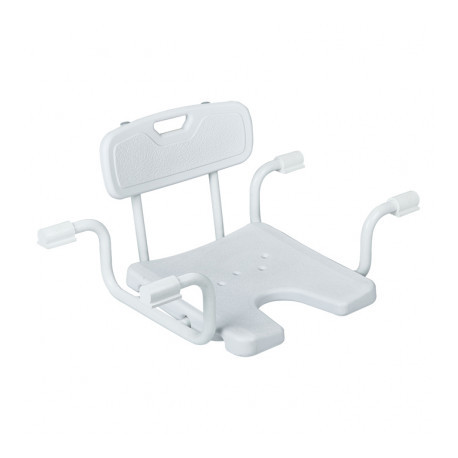 Сидіння зі спинкою для ванної з U-подібним вирізом OSD-4514