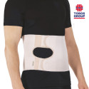 Бандаж післяопераційний з отвором для стоми Toros-Group, Тип 153 (бежевий), р.1