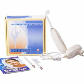 Апарат для місцевої дарсонвалізації Дарсонваль "Корона 02" в коробці (3 електрода)