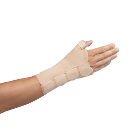 Длинный открытый бандаж на запястье и большой палец с шиной MFP-80, Orliman (Испания) Код: 8361