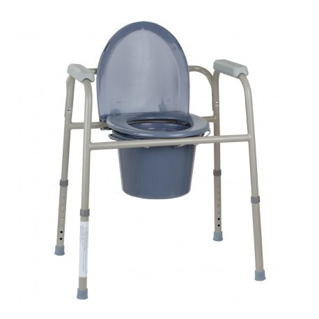 Стальной стул-туалет