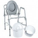 Стул-туалет с откидными подлокотниками, OSD-2106D
