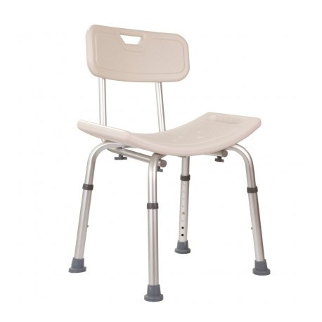 Стул для ванной и душа со спинкой
