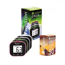Глюкометр Wellion Calla Light с 50 тест-полосками в комплекте, (Австрия)