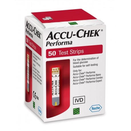Тест-полоски Accu-Check Performa, 50 шт.