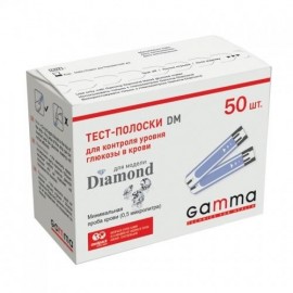 Тест-полоски Gamma DM, 50 шт.